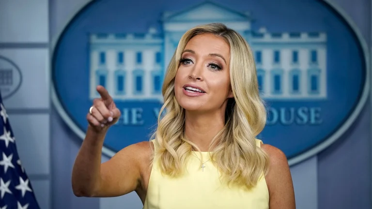 Tall is Kayleigh McEnany